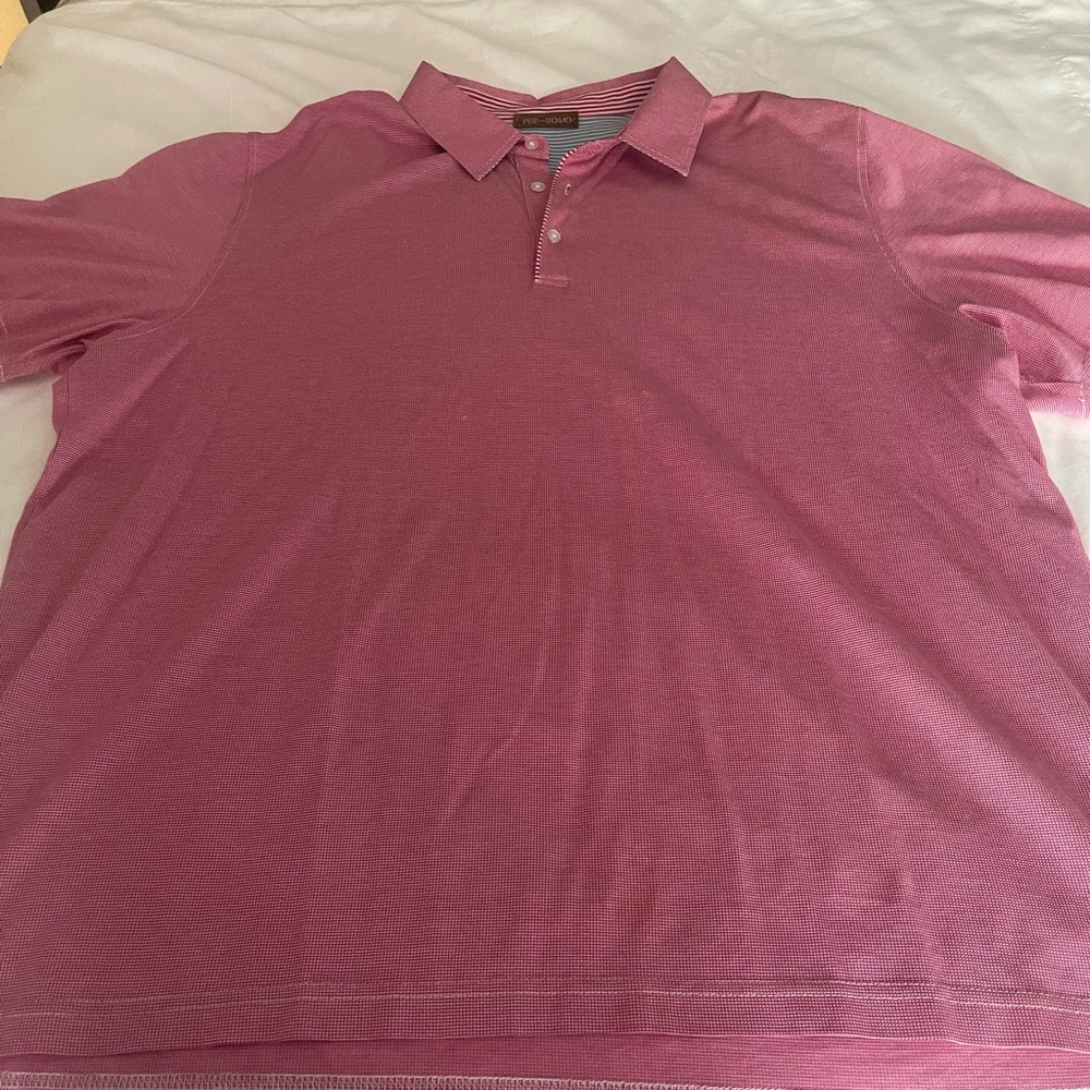 Used men’s  PER ME UOMO  red short sleeves T shirt.